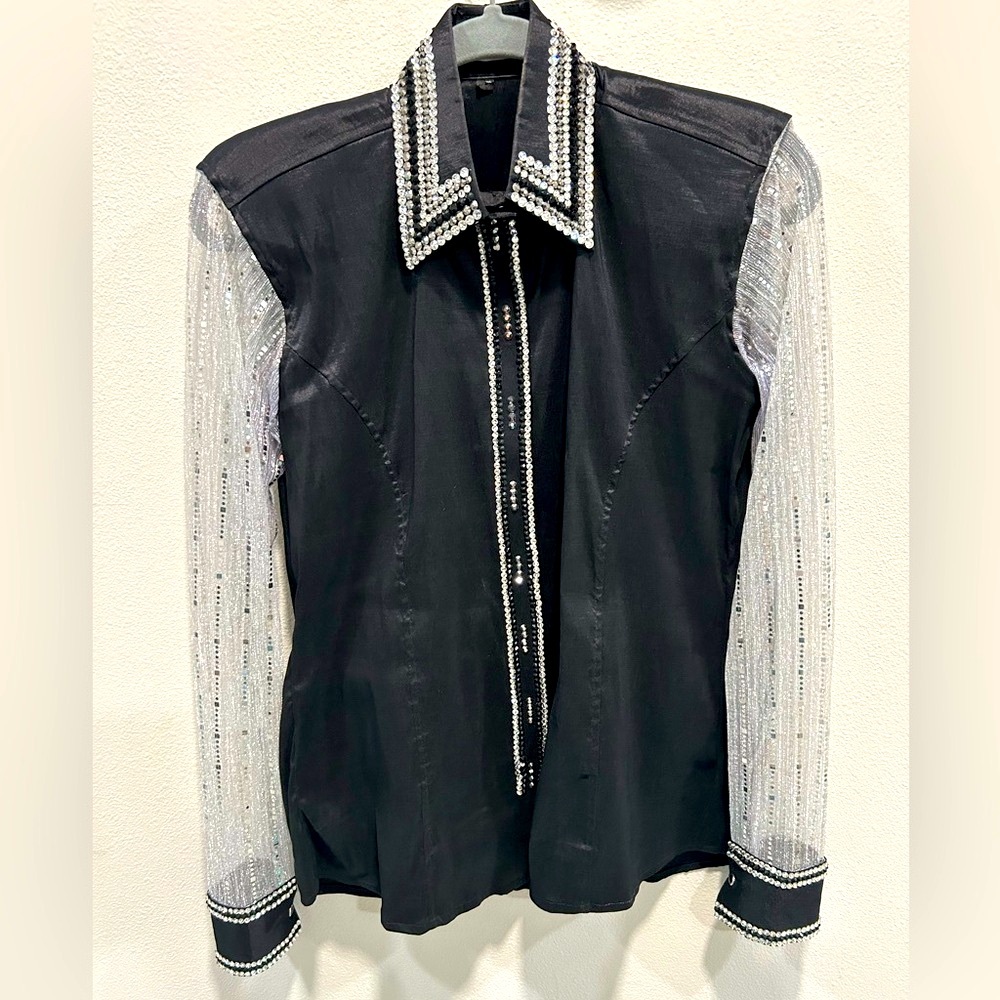 Taffeta Western show shirt